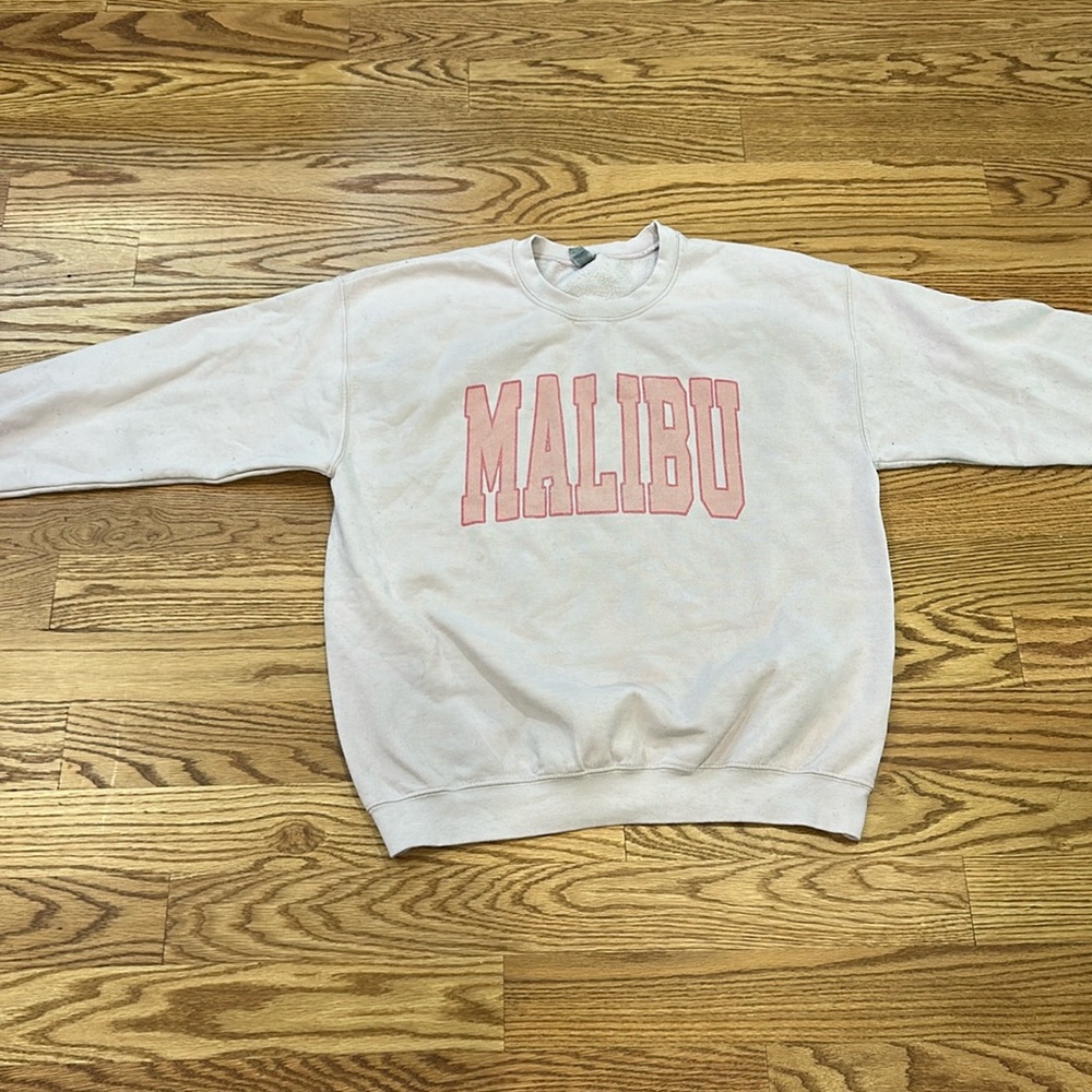 light pink malibu crew